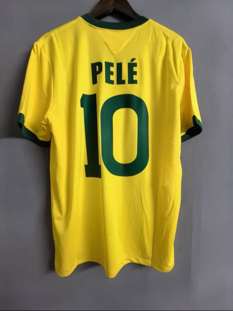 Pelé #10 | L & XL | Brazil 1970 World Cup Jersey