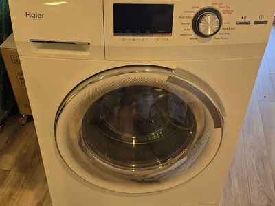 Haier HLC1700AXW 24" 2.0 cu. ft. Front Load Washer/Dryer Combo
