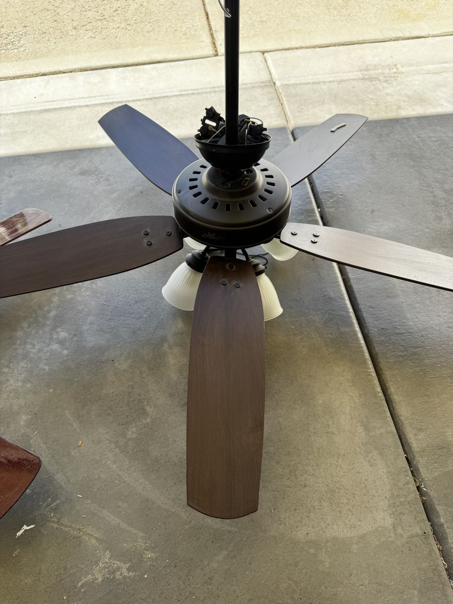 Hunter Elite Ceiling Fan Model 53242 with Reverse Flow