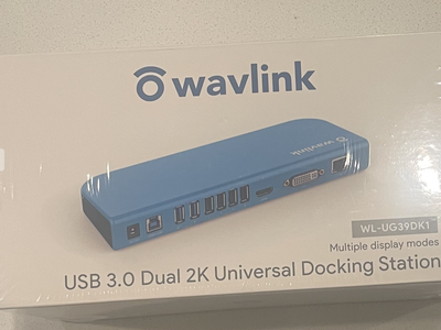New WAVLINK USB Laptop Docking Station
