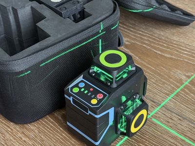 Tavool Laser Level Green Beam 360° Self-Leveling with Case and Magnetic Base