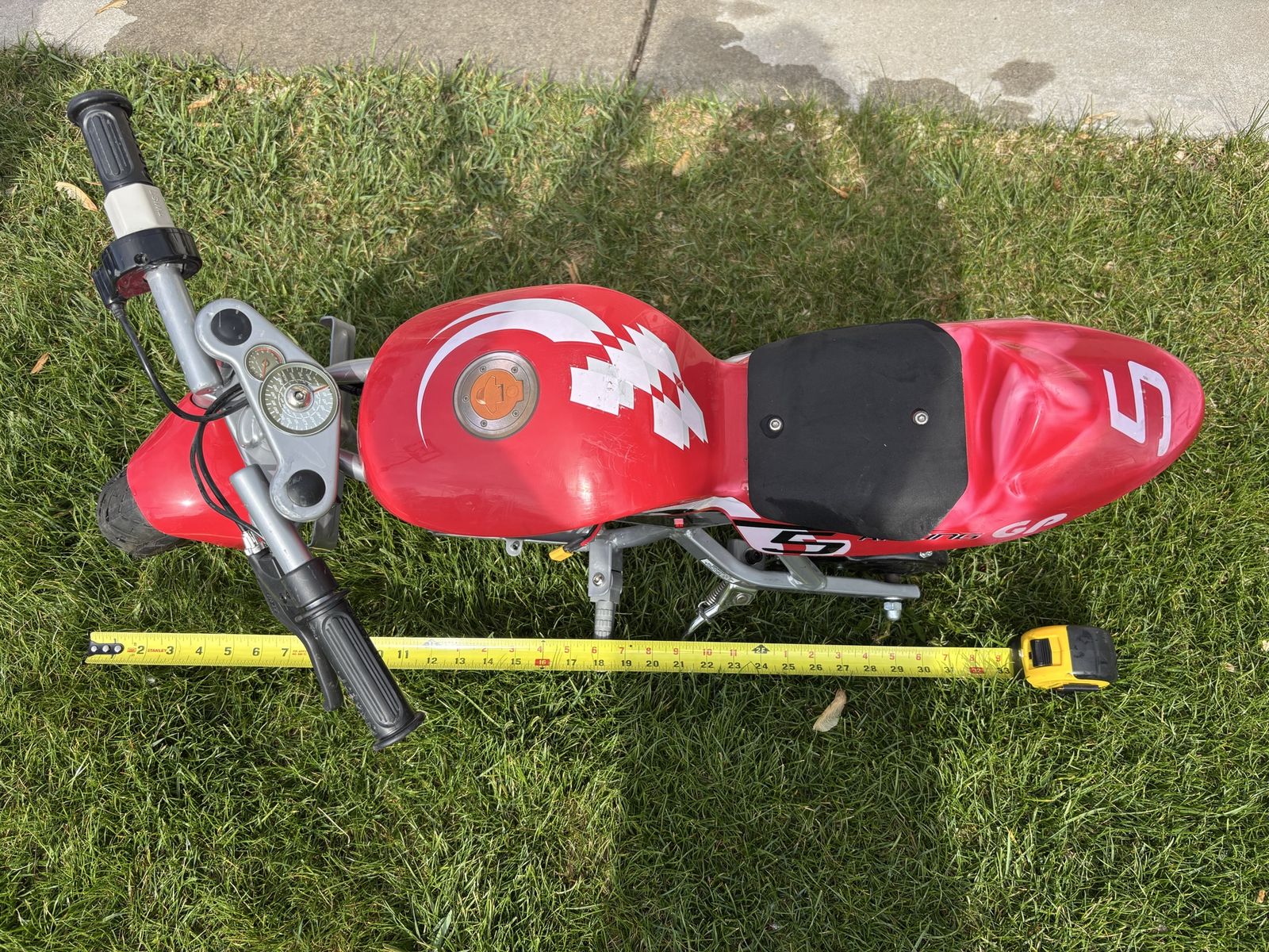 Razor pocket bullet bike