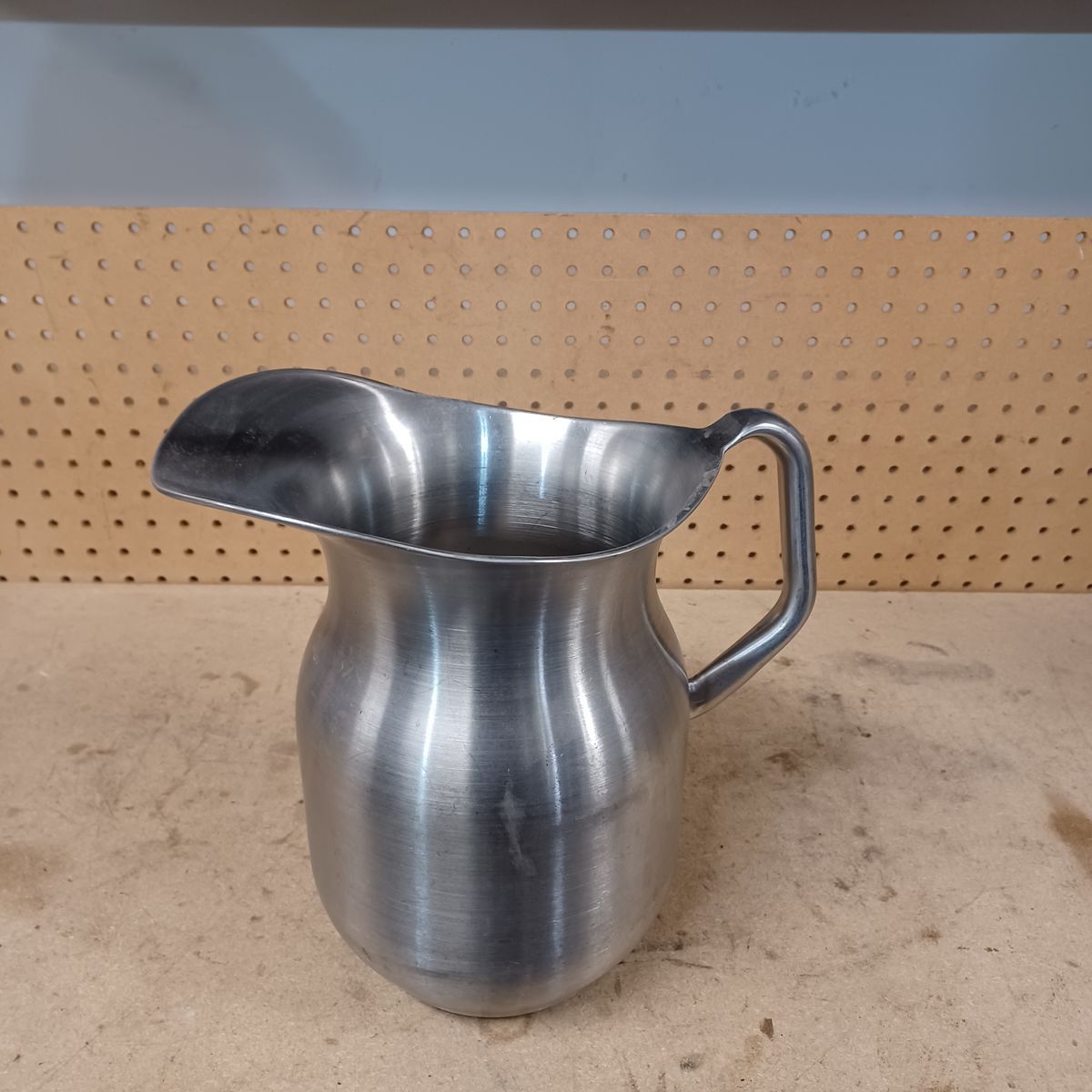 Large aluminum pitcher