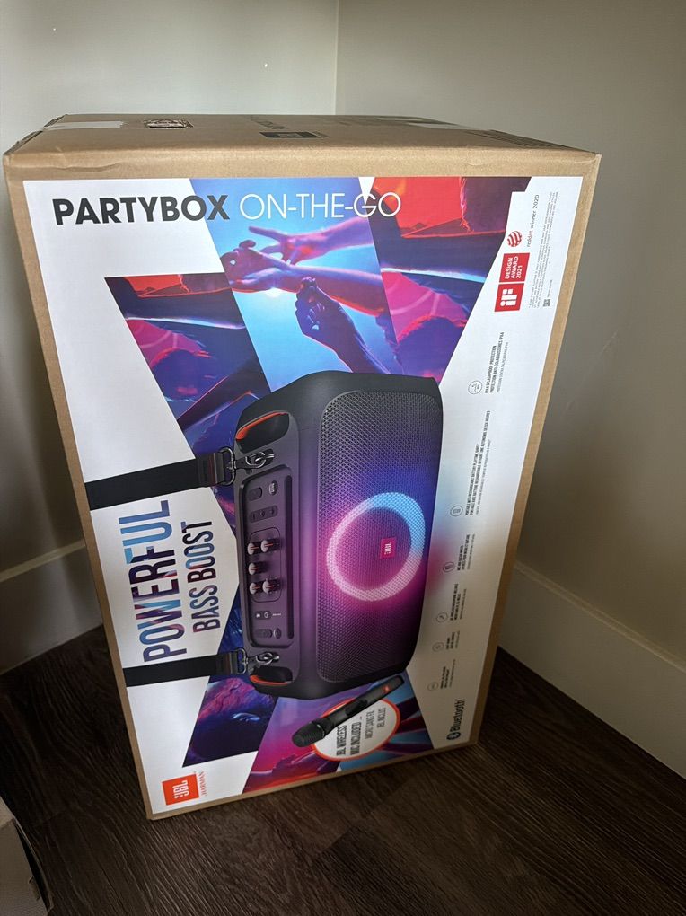 JBL PartyBox On-The-Go Portable Wireless Speaker