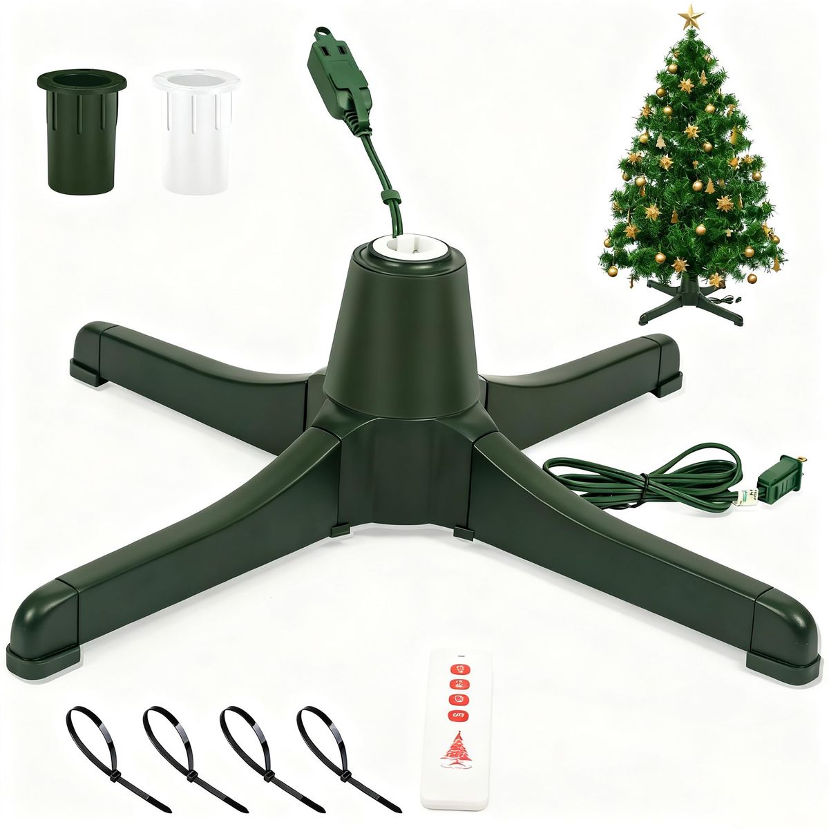 Rotating Christmas Tree Stand