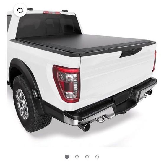 TPA Soft Roll Up Truck Bed Tonneau Cover for 97-03 F-150 & 04 F-150 Heritage 6.5 FT Bed Waterproof Vinyl