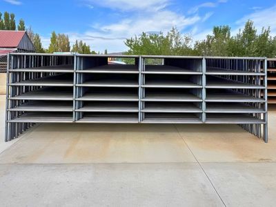 18G Steel Livestock Panels (1-5/8" Steel Pipe) – USA Made Corral & Arena Panels