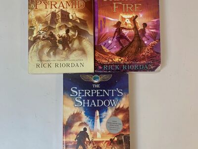 The Kane Chronicles Books 1-3 Softcovers