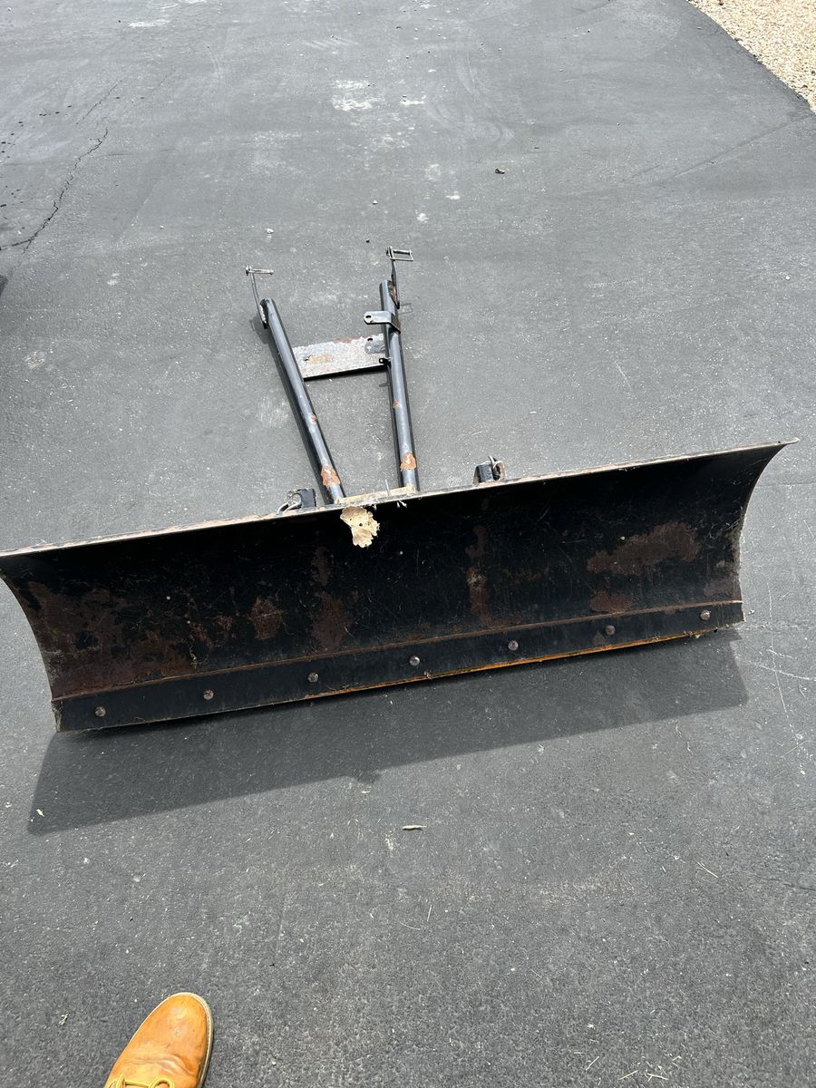 Cycle Country ATV Snow Plow Blade with Push Tube Mount