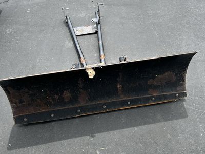 Cycle Country ATV Snow Plow Blade with Push Tube Mount
