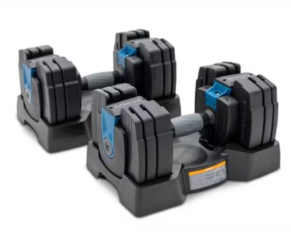 Brand New Teeter ProFlex 432 Adjustable Dumbbell Weight Set 8 in 1 Free Weights 4 to 32lb
