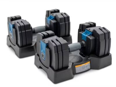 Brand New Teeter ProFlex 432 Adjustable Dumbbell Weight Set 8 in 1 Free Weights 4 to 32lb