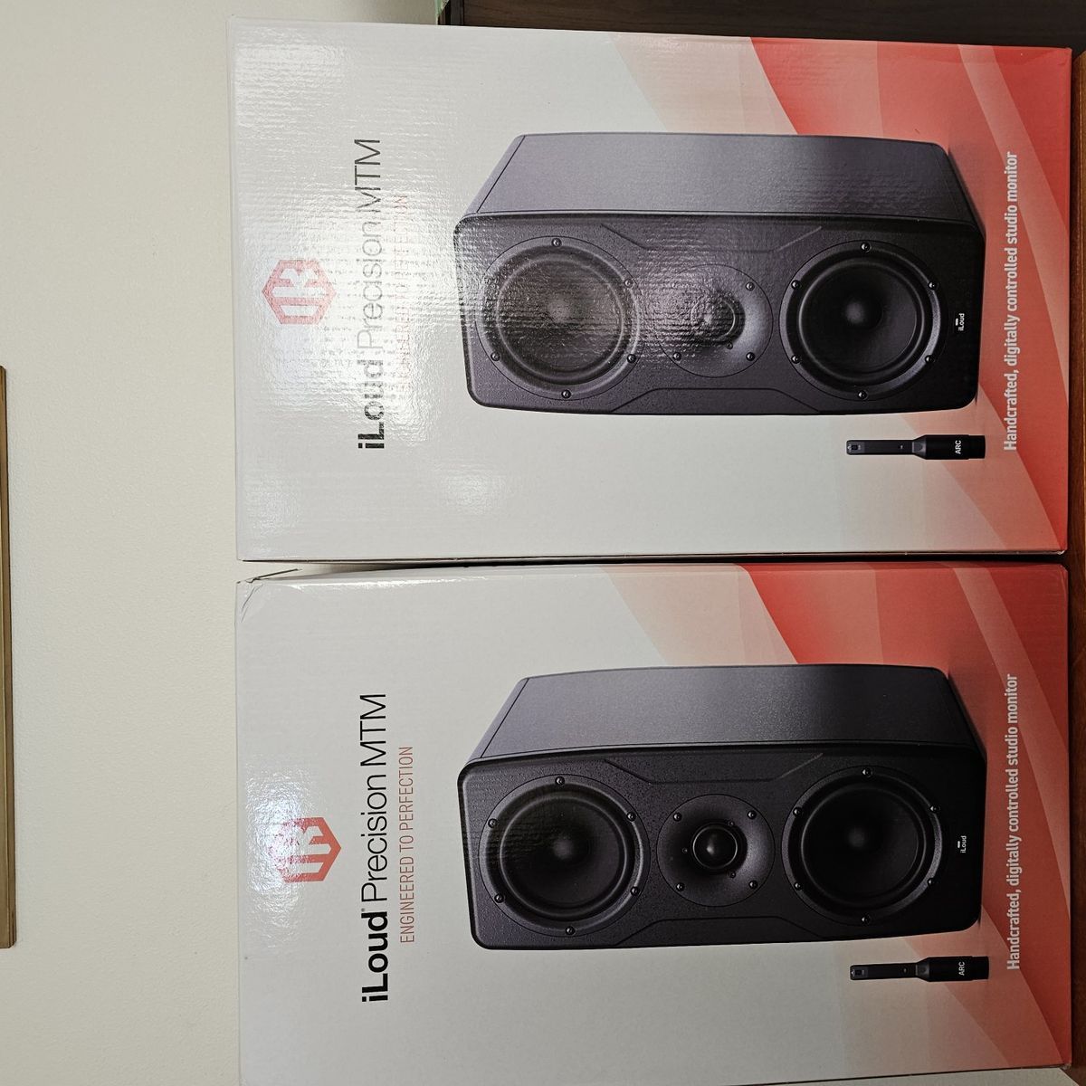 Ik Multimedia - iloud Precision MTM Professional Studio Monitors (Pro Home Audio Speakers) - Mixing Mastering Producing