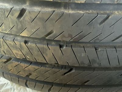 Nearly new tires
