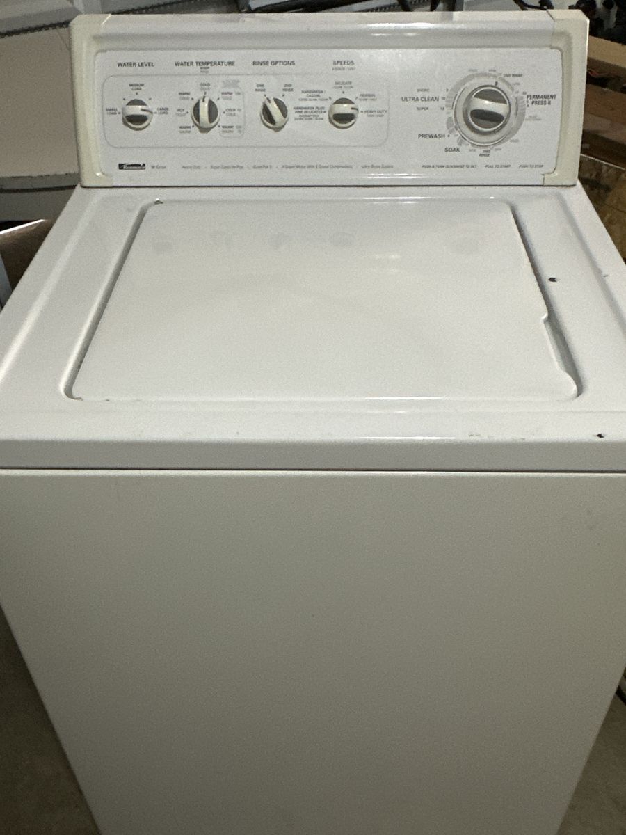 Washing machine Kenmore brand