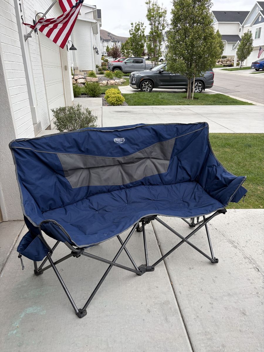 Double camp chair
