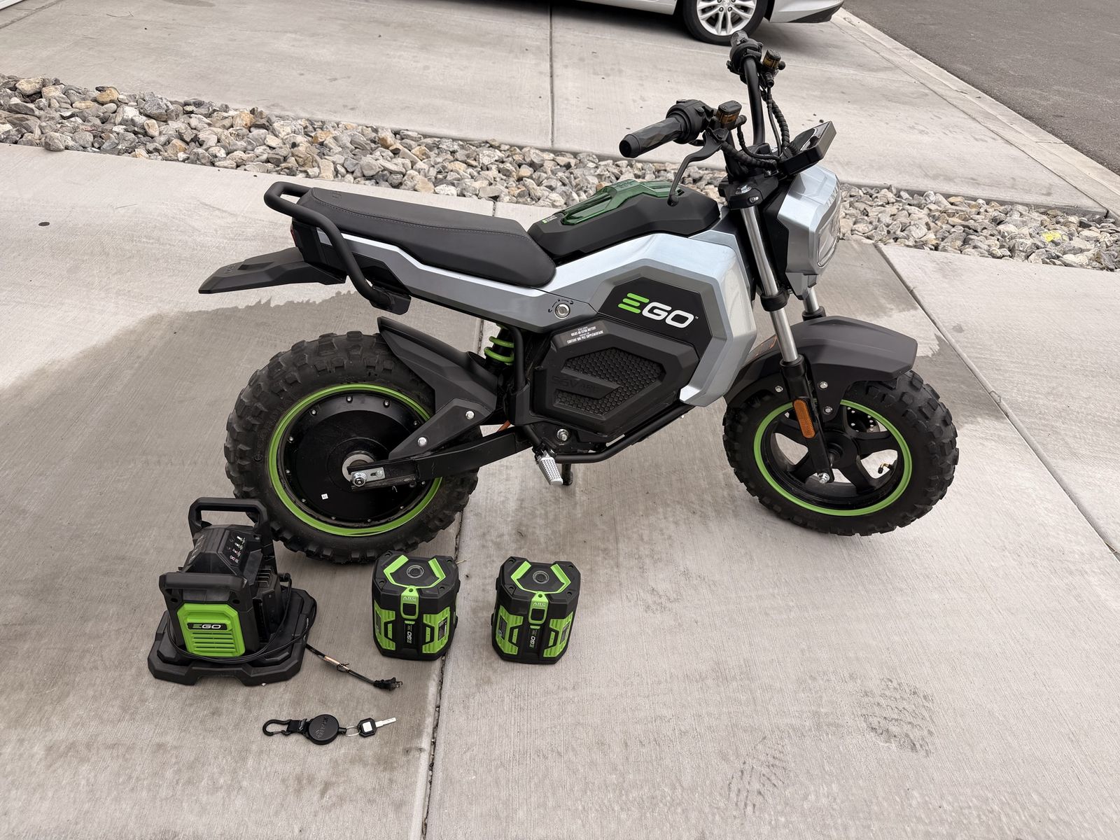 EGO Power+ Mini Bike with Batteries & Charger - Electric, Off-Road Ready