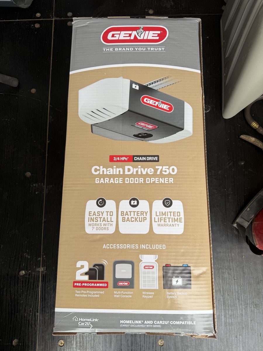 Genie garage door opener