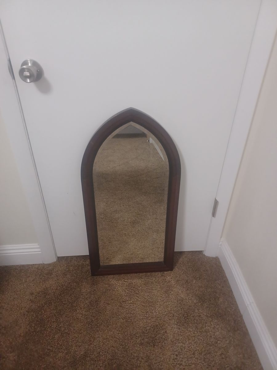 Gothic style mirror
