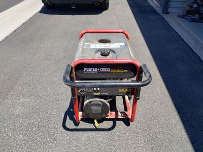 PORTER-CABLE 5250 Watt Portable Electric Generator Briggs & Stratton 10 HP 305 CC