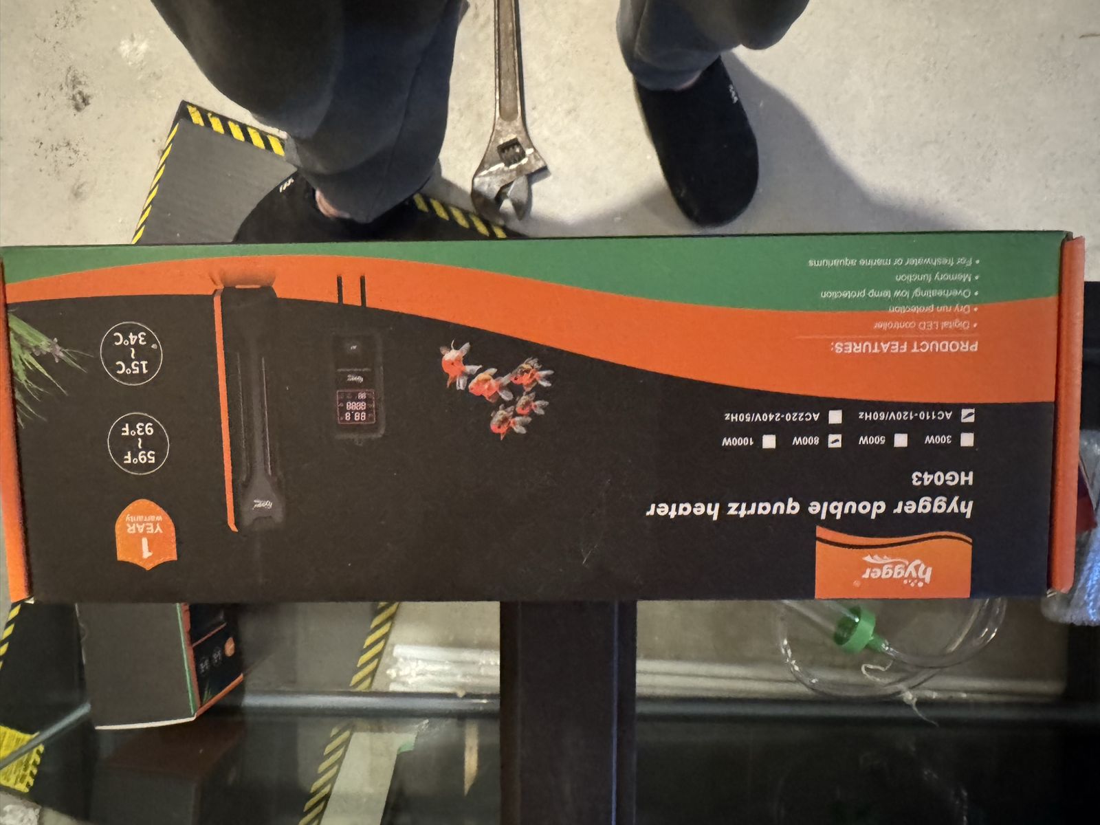 New Hygger 800 Watt Heater