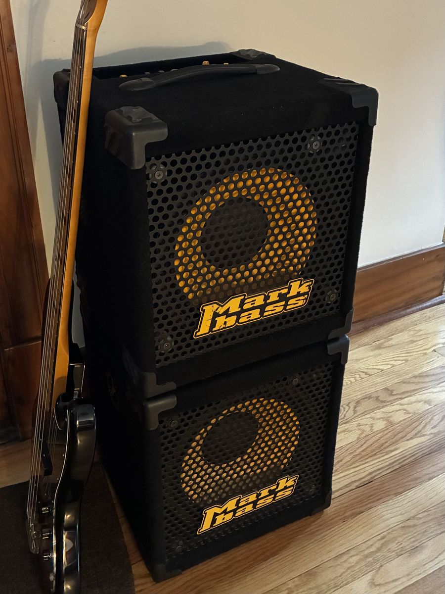 Markbass CMD 121P 500w combo + NYC 121 extension cab bass amp