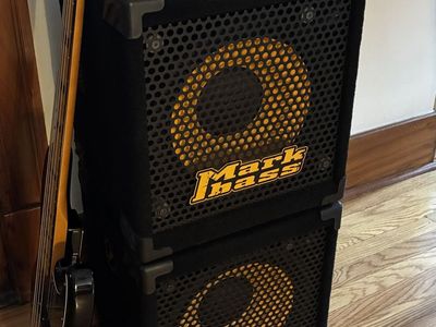 Markbass CMD 121P 500w combo + NYC 121 extension cab bass amp