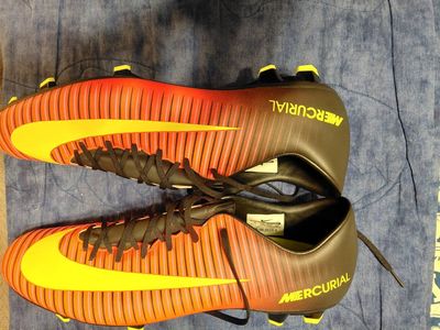 Nike Mercurial Victory 6 FG Men's Soccer Cleats Total Crimson/Volt/Black