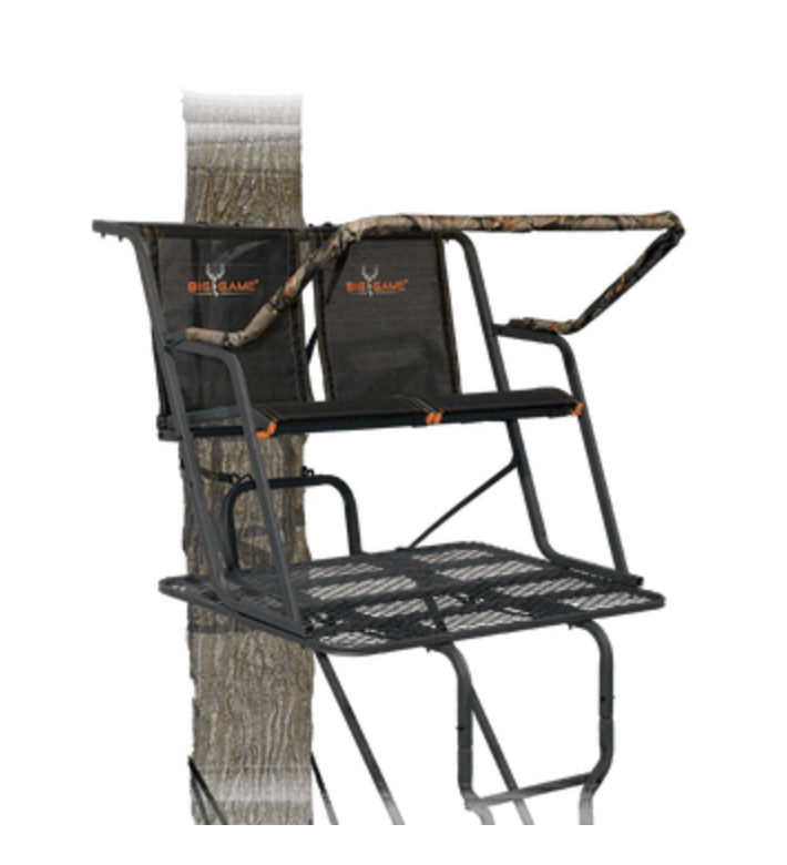 New! Big Game Spector XT 2 Person Tree Stand