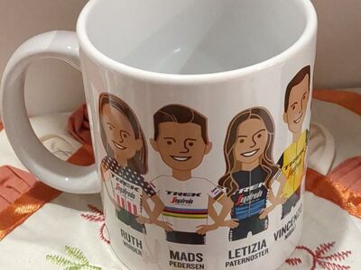Trek Bike century challenge coffee mug