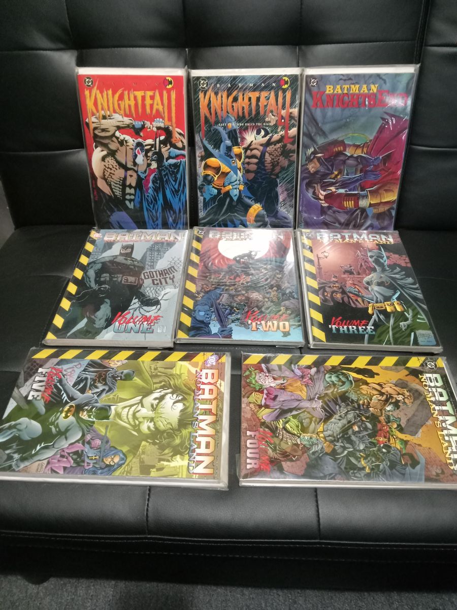 Batman TPB, HC & Single Issue Lot - Knightfall, No Man's Land, R.I.P., The Killing Joke & More