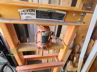 12 ton harbor freight shop press