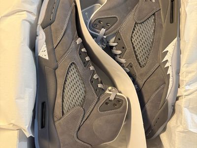 Jordan 5 Wolf Grey Size 12