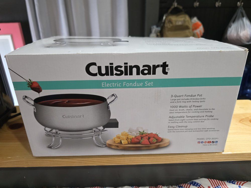 Cuisinart Electric Fondue Maker Set
