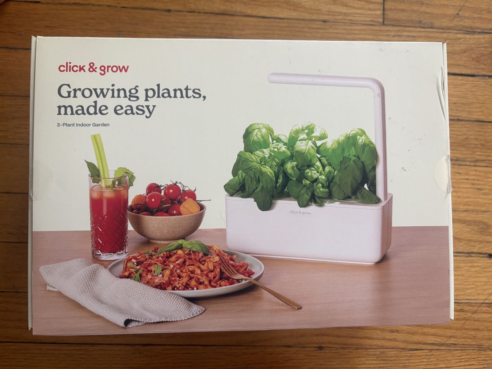 Click & Grow Smart Garden 3 Indoor Herb Kit with 4 Plant Pod 3-Packs
