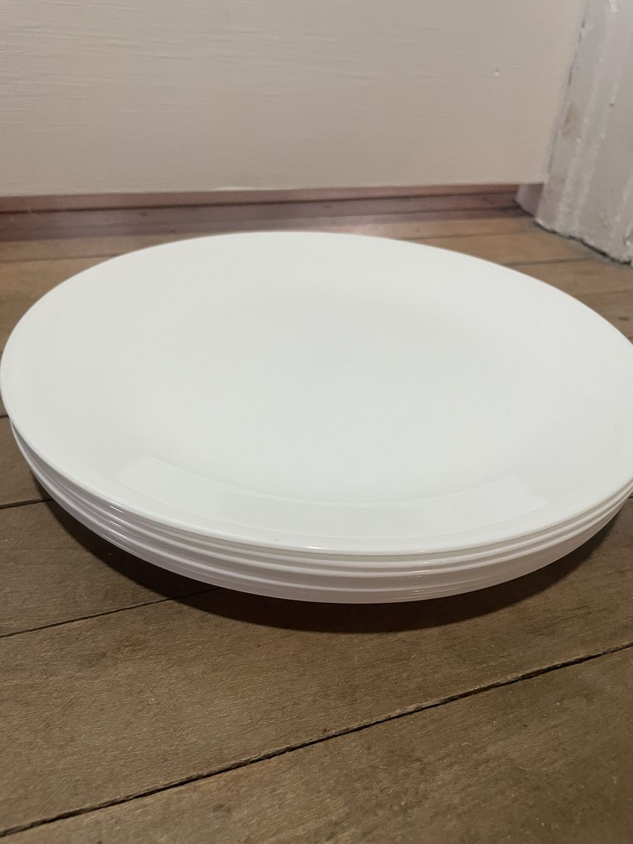 Corelle Vitrelle White Dish Set – 19 Pieces