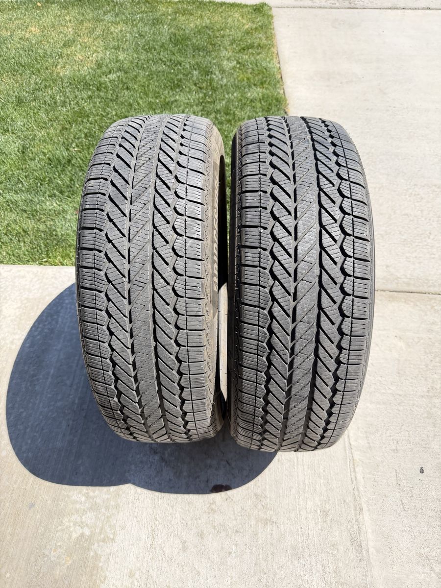 235/55R20 Bridgestone Weatherpeak like new
