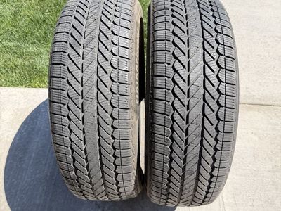 235/55R20 Bridgestone Weatherpeak like new
