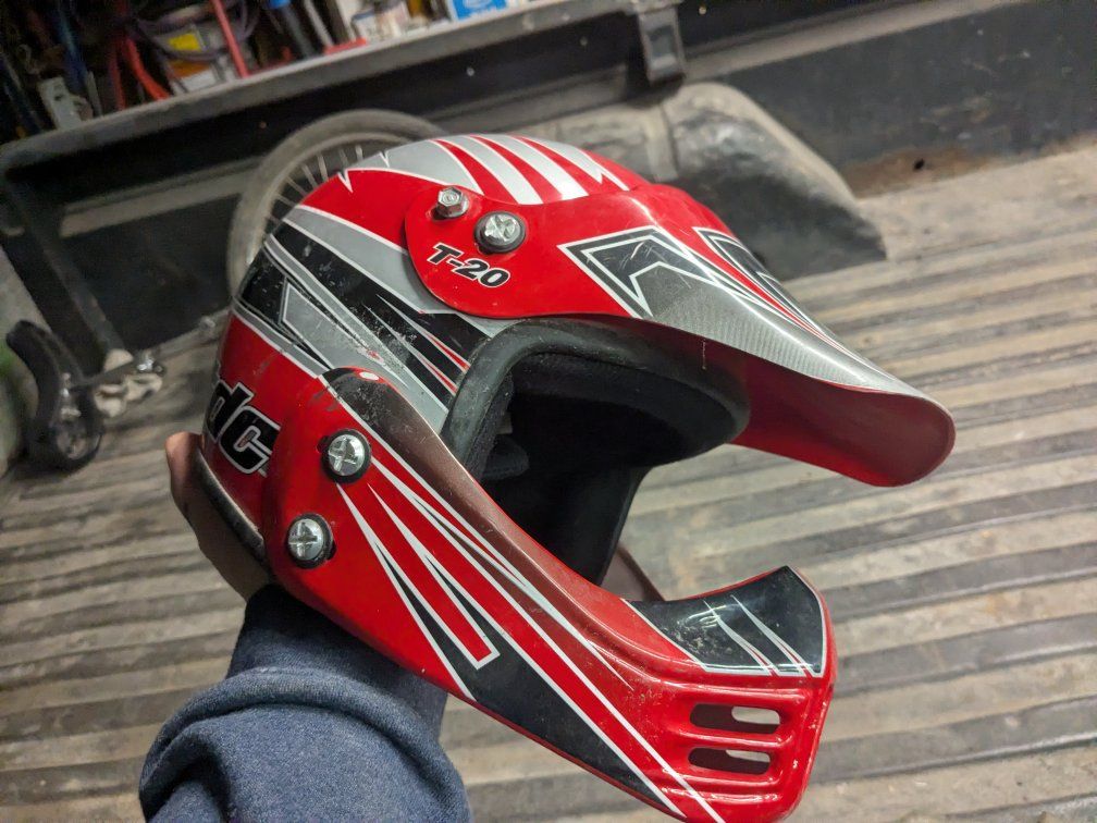 Youth ATV MOTORCYCLE motocross helmet L