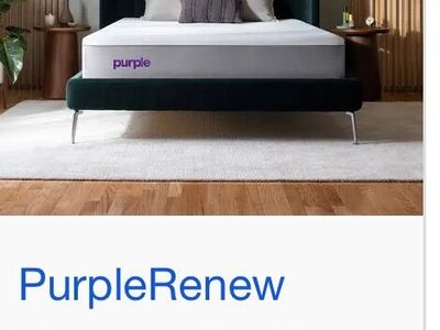 Brand New! Purple king mattress! Only $800