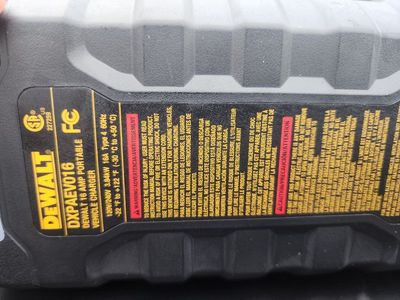 Electric car portable charger