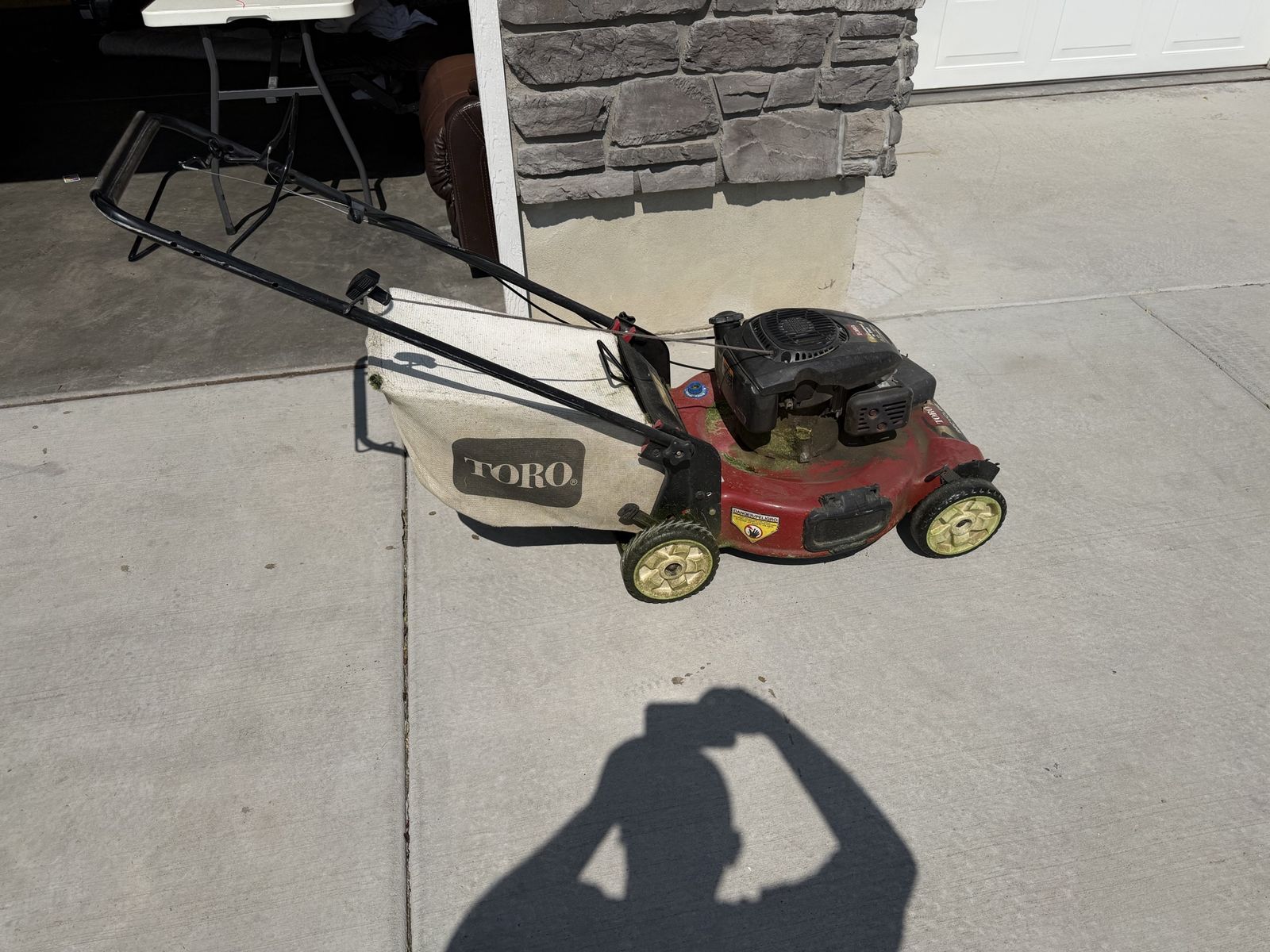 Toro lawnmower