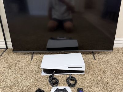 Sony PlayStation 5 Disc Edition and Hisense Roku TV Bundle