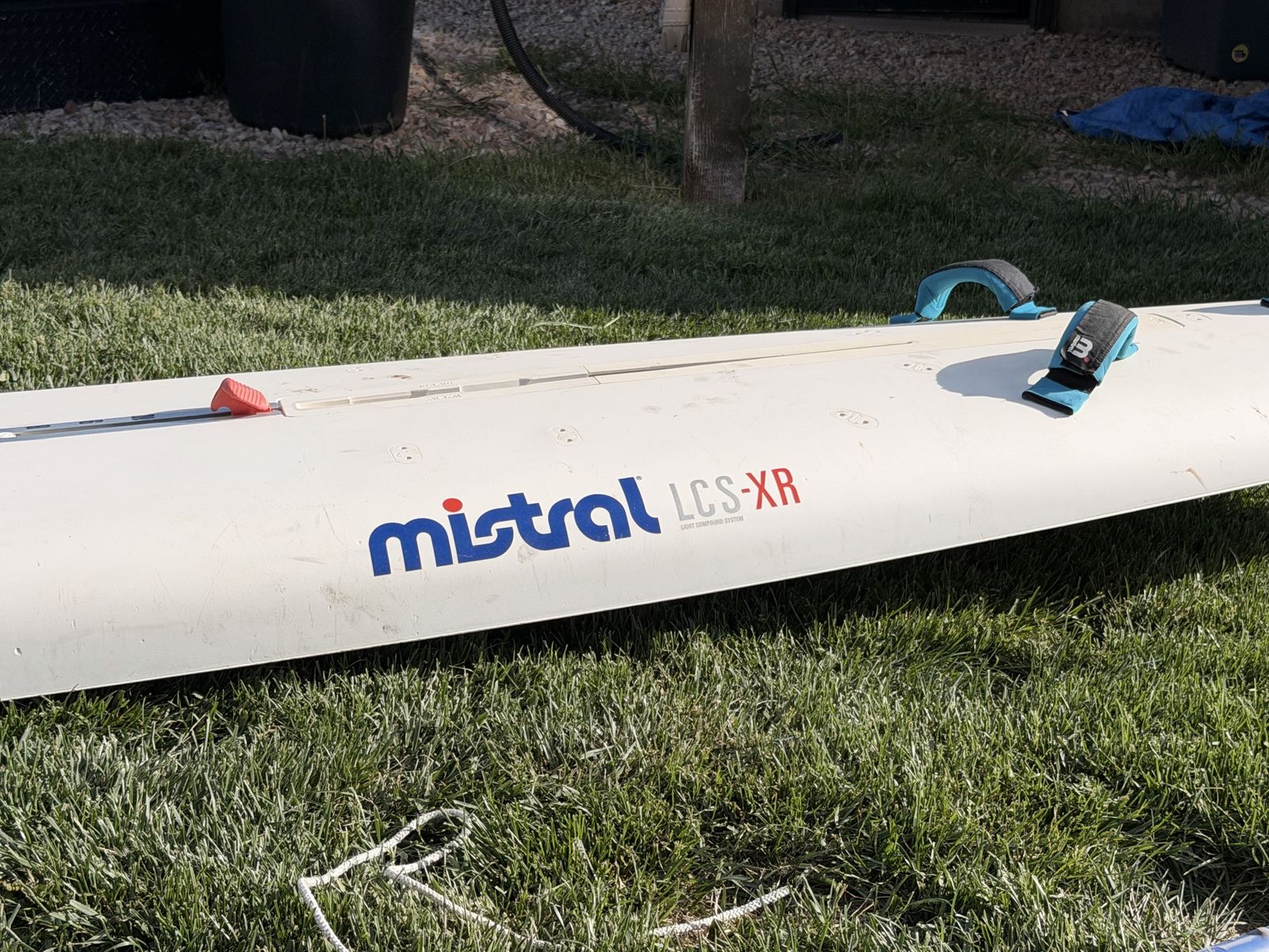 Mistral LCS-XR Windsurfing Board with Sail and Accessories - Used Good Condition