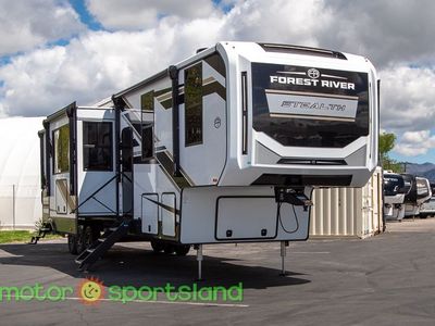 2026 Forest River Stealth 4017GX Toy Hauler Garage Rear Entertainment Outdoor Kitchen