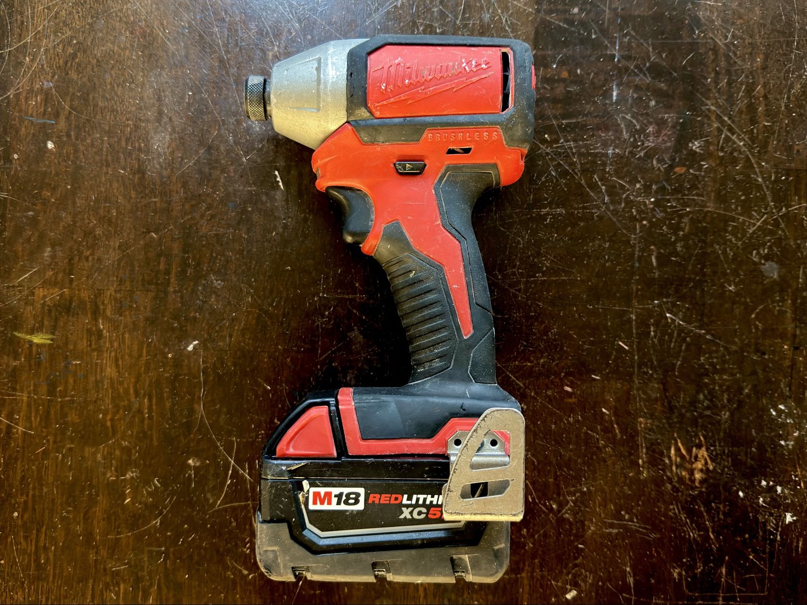 Milwaukee M18 REDLITHIUM XC5.0 1/4" Hex Impact Driver- Used Excellent