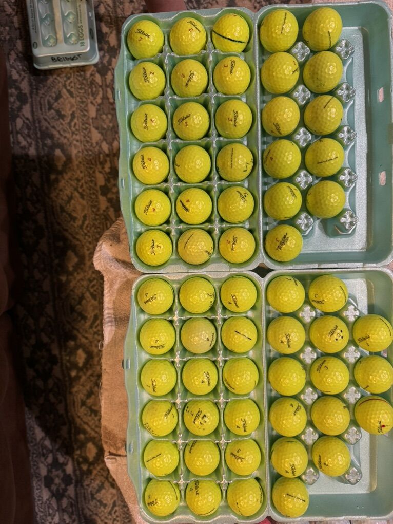 Titleist Pro V1/V1x Yellow, Used