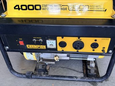 Champion generator 3500 watts