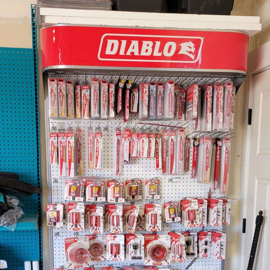 Diablo Saw Blades and Hole Saws.