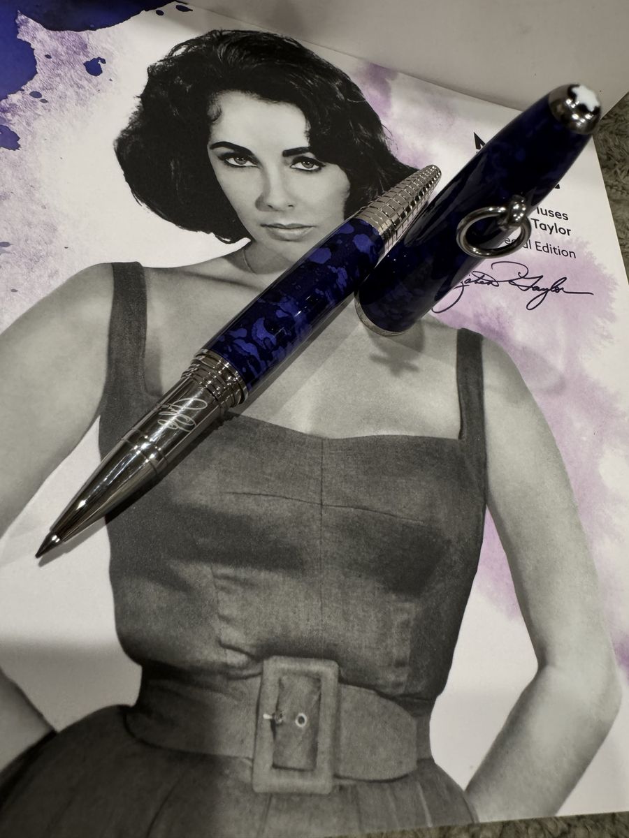 Montblanc Muses Elizabeth Taylor Special Edition Ballpoint Pen with Box